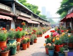 广州花卉盆景批发市场