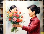 给女师傅送什么花合适