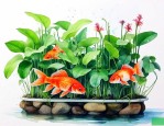 水培植物适合养什么鱼