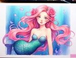 人鱼姬玫瑰花语和寓意