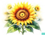 向日葵真正的花语
