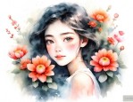 女生喜欢什么花