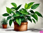 2025年吸甲醛的植物绿萝