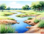 水多的地方种什么植物