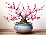 梅花盆栽适合家庭养吗