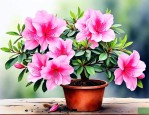 杜鹃花一盆栽几棵合适