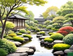 2025年日式园林植物配置