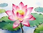 莲花的特点和象征意义