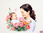 刚生孩子的妈妈送什么花
