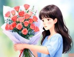 跟女生道歉送什么花好
