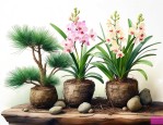 养兰花松树皮怎么处理