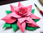 玫瑰星星怎么折 纸条