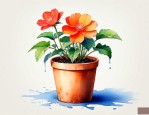 矮的花盆适合种什么花