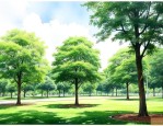 公司绿化适合种什么树