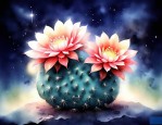 仙人球为什么晚上开花
