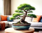 适合客厅养的盆景植物
