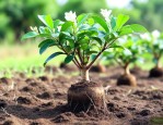 树萝卜下山桩种植方法