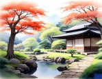 日式庭院一般种什么树