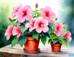 芙蓉花的养殖方法盆栽
