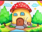 小蜗牛的房子丢了作文