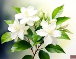 茉莉花花语象征与寓意