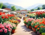 西安秦岭花卉批发市场