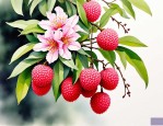 2025年荔枝花是什么样子