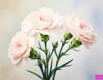 白色康乃馨花语是什么