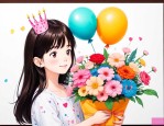 女生过生日可以送花吗