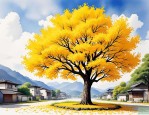 2025年30公分的银杏树