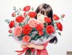 给女朋友送花送什么好