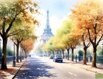 上海有法国梧桐树的路