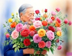 给老丈人送花买什么花
