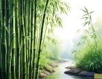 像竹子一样品质的植物