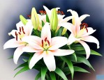 999朵百合花多少钱