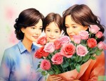 妇女节送给妈妈什么花