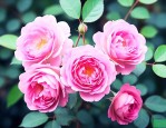 粉色蔷薇的花语是什么