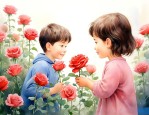 赞美爱花人的句子大全