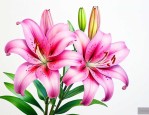 百合花的花瓣是什么颜色的