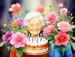 奶奶过生日应该送什么花