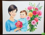 儿子出院妈妈送什么花比较好