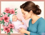 送刚生完孩子的妈妈什么花