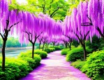 2025年紫藤萝瀑布评课稿