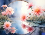 镜中花水中月什么意思啊