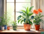 可净化室内空气的植物