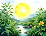 太阳神绿植寓意和象征