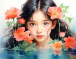 女孩子一般喜欢什么花