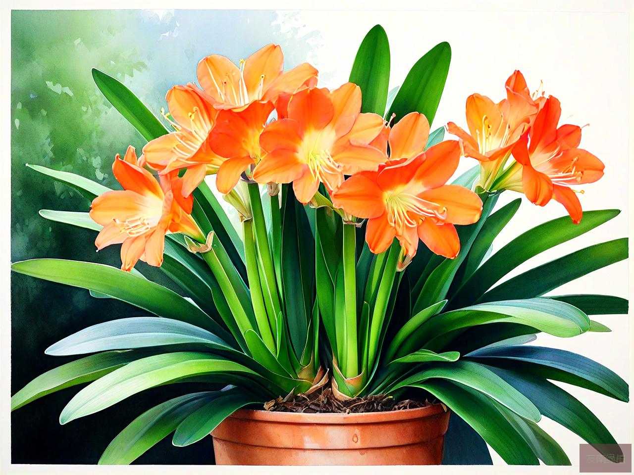 绿花君子兰有几个品种