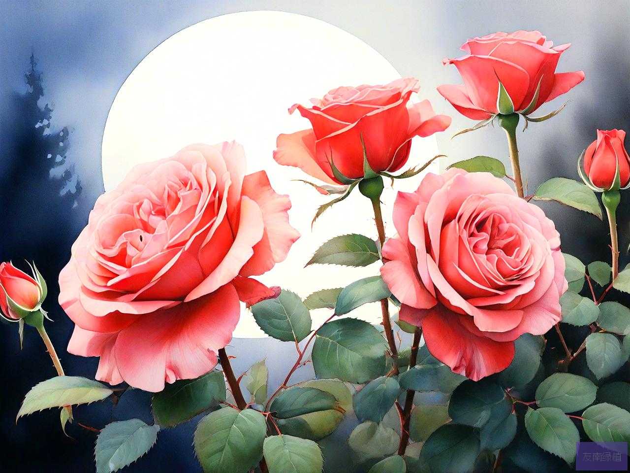 描写月季花的外形特点