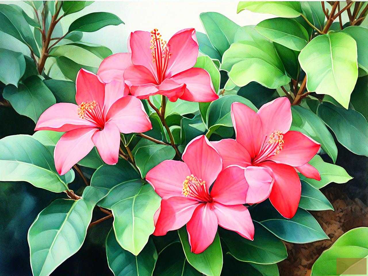 鹅掌柴的花是什么样子